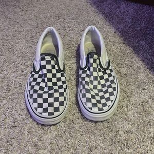 Vans Checkered Slide on shoes